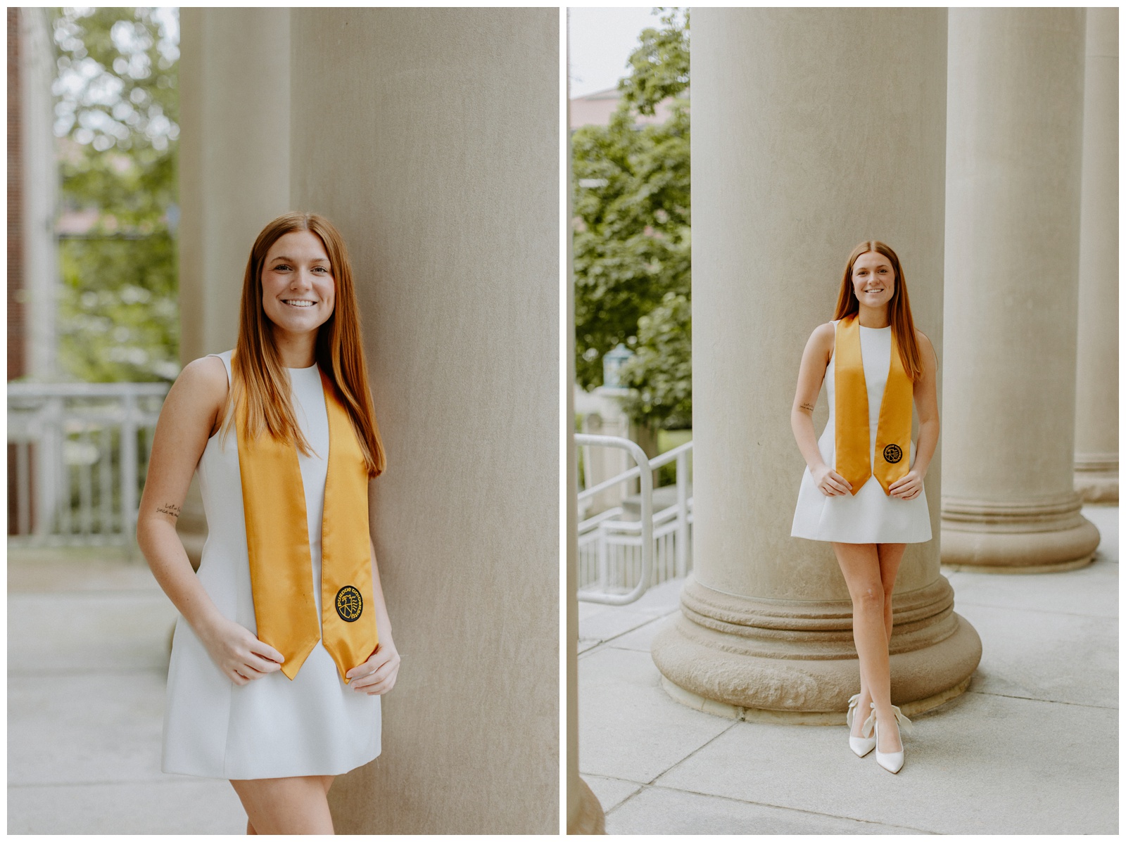 I always recommend Hovde as a favorite spot for Purdue graduation photos. They are so epic, not to mention the lighting is always nicely directional.